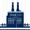 Icône d'usine et de ligne de production