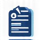 Icône de consultation et d'analyse